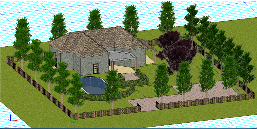 Computer Lanscape Design Landscape software - Space Tech International - LandScape design