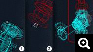 4-Steps to position a 3D bloc